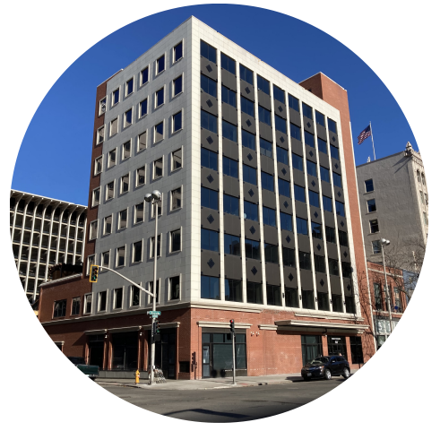 The Washington Commercial Registered Agent LLC building in Spokane, WA.